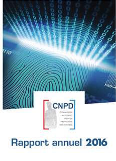 Présentation du rapport d’activités 2016