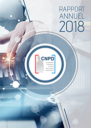 Publication of the 2018 annual report